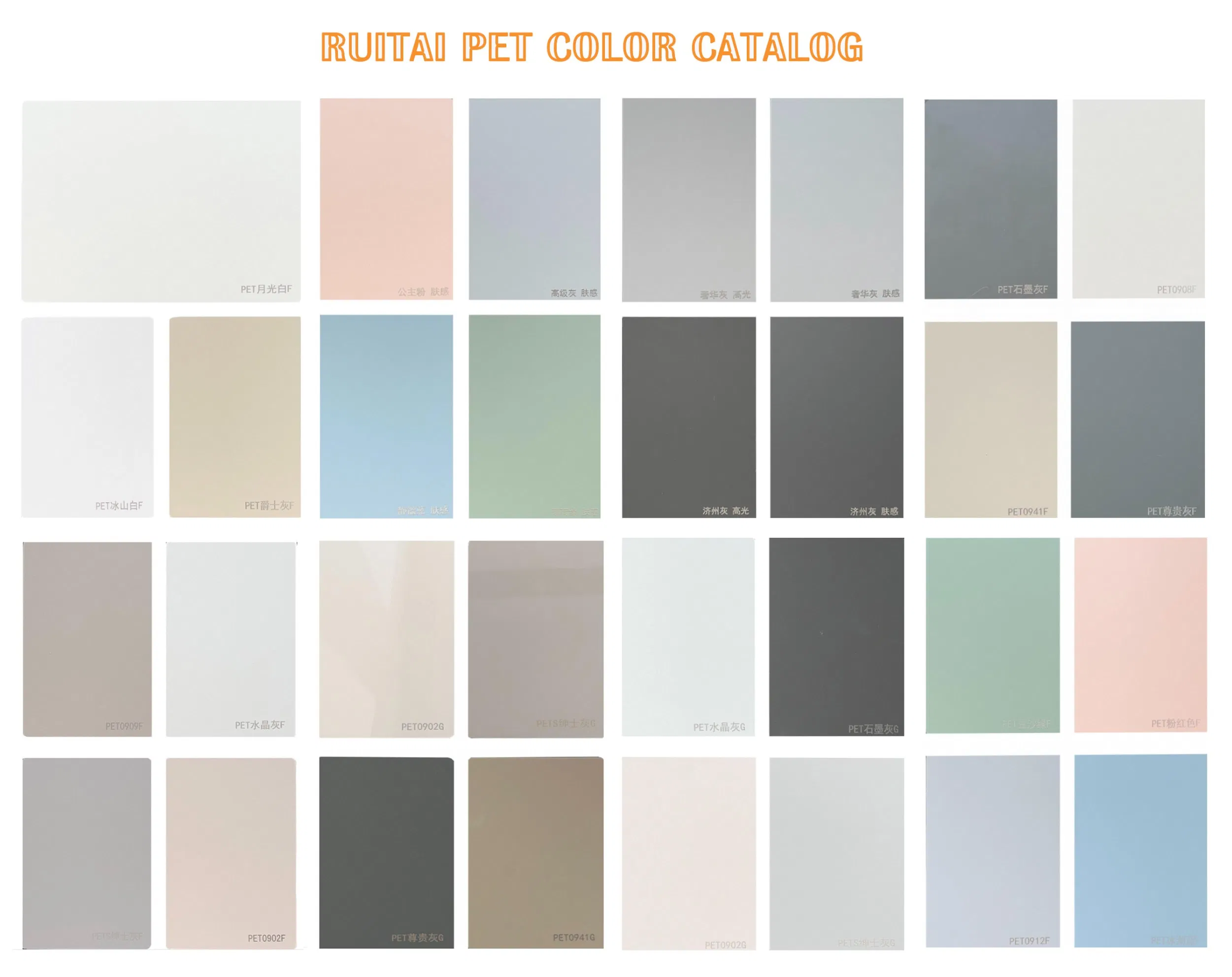 Pet Film MDF Board PETG Membrane Board Pet HDF MDF Boards