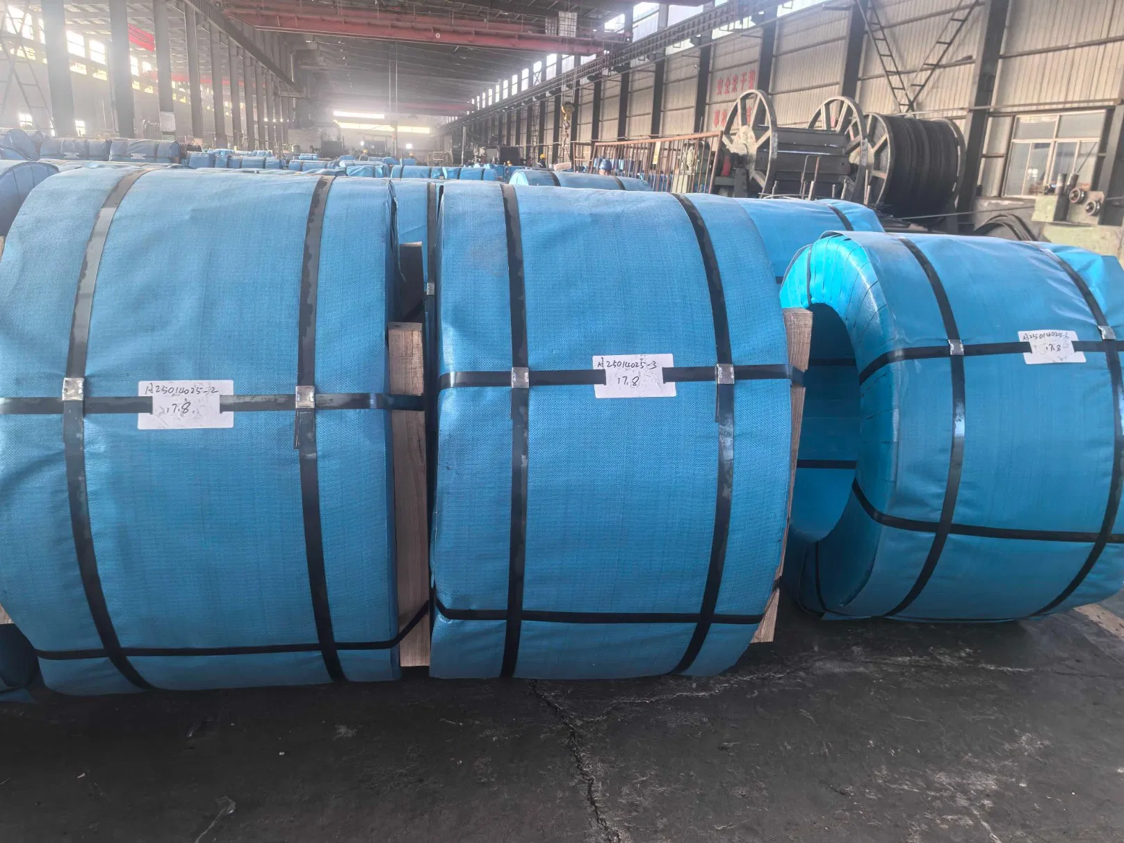 PC Strand Steel 7 Wires Construction Prestressed Concrete Low Relaxation PC Steel Strand