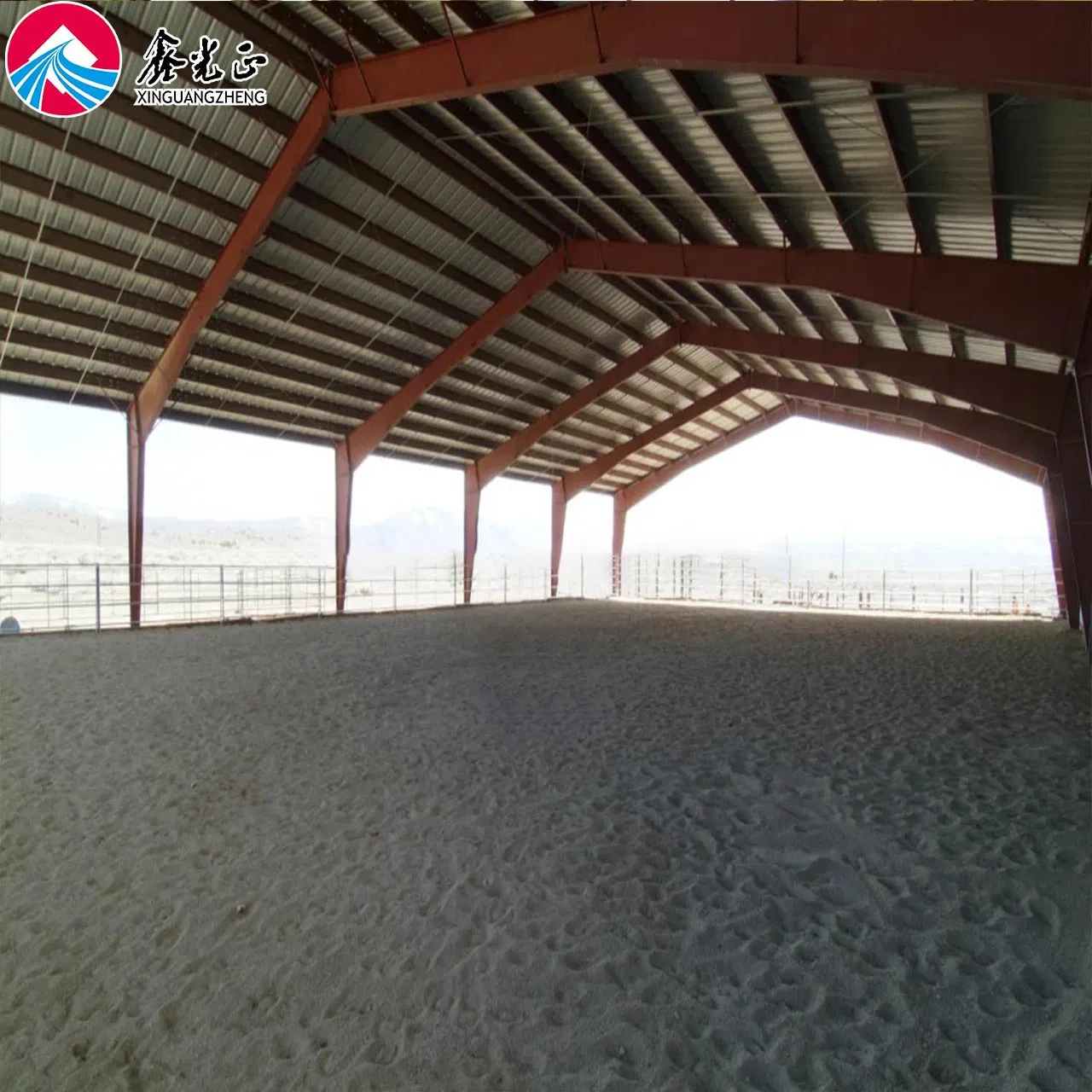 H Welded Beam and Column Steel Structure Prefabricated Horse Stall