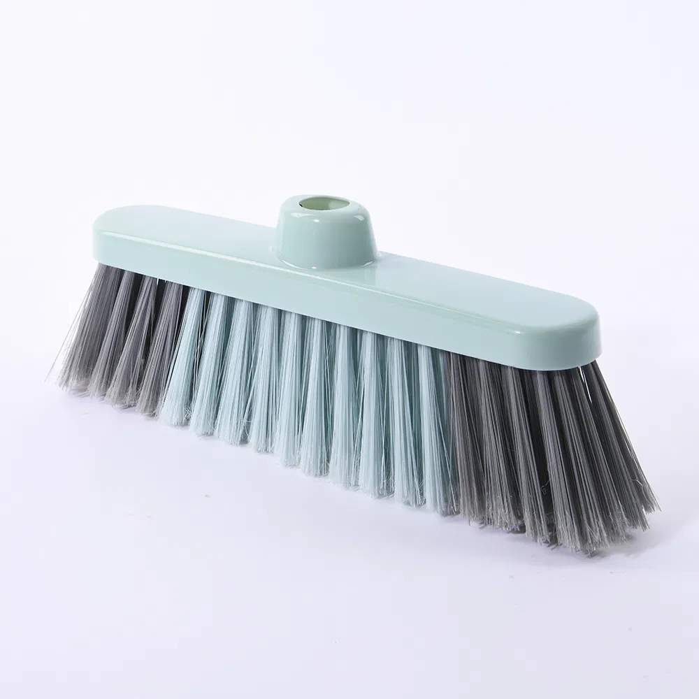 Household Soft Bristle Dust Cleaning Plastic Broom Head