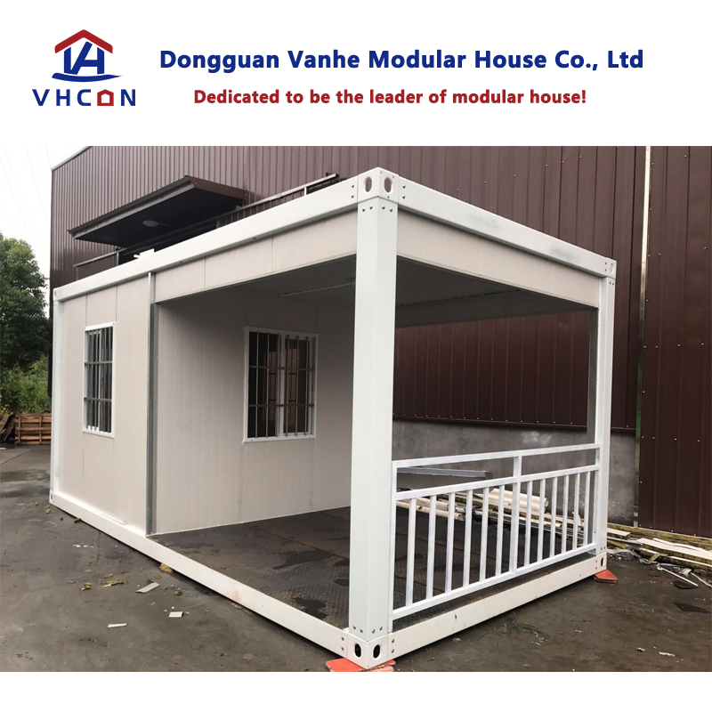 Cheap Quick Build Garage/Security Booth Container House Prefab Houses