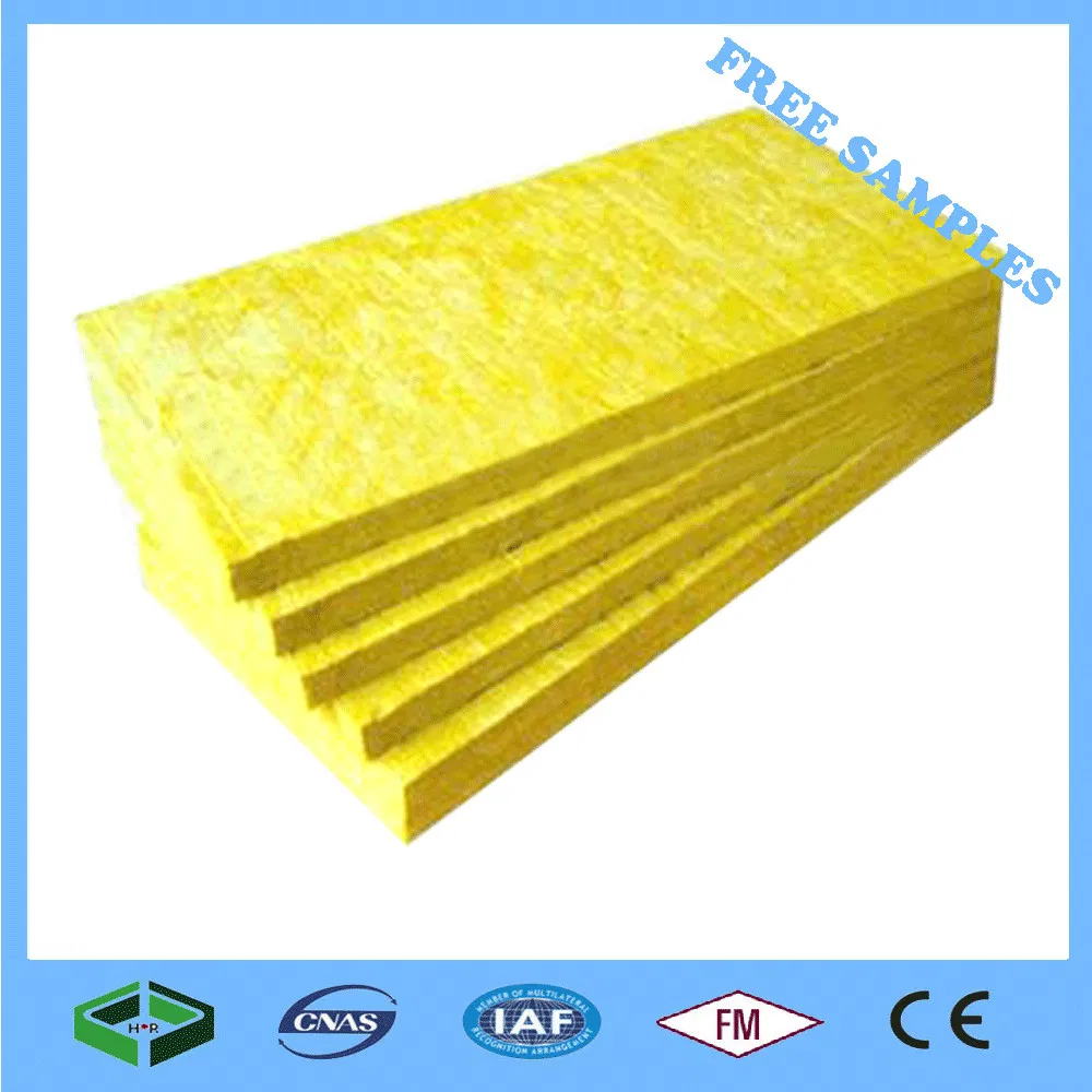 50mm 12kg/M3 Fireproof Heat Insulation Glass Wool Board