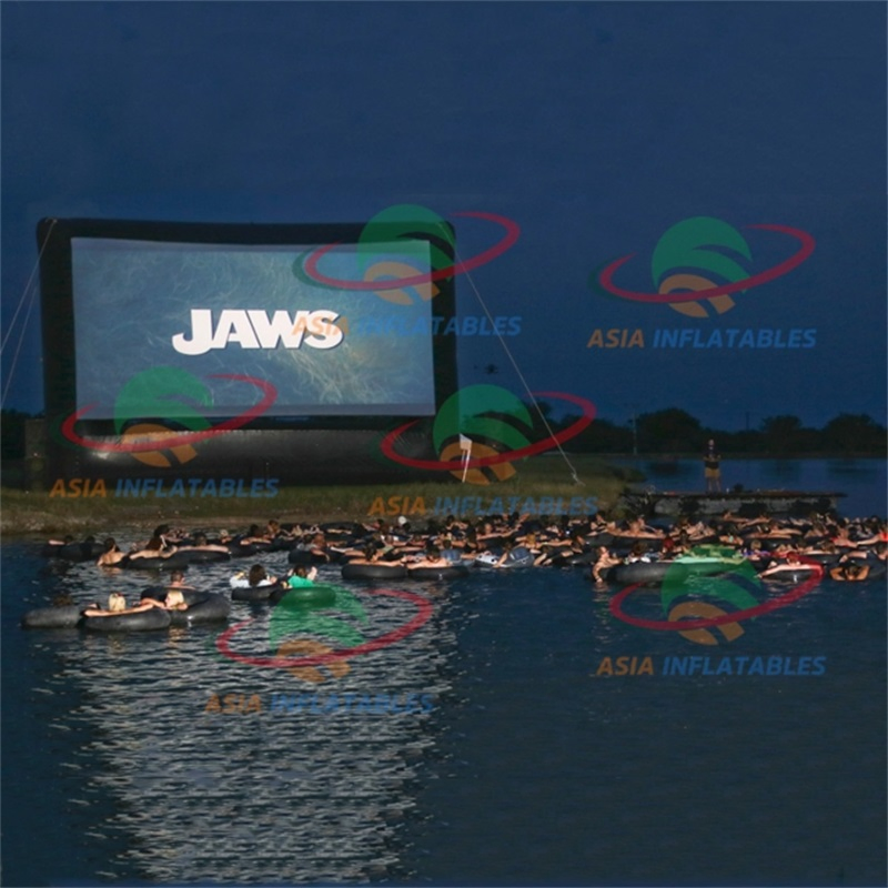 Outdoor Drive in Theater Inflatable Projector Screen Cinema Inflatable Movie Screen