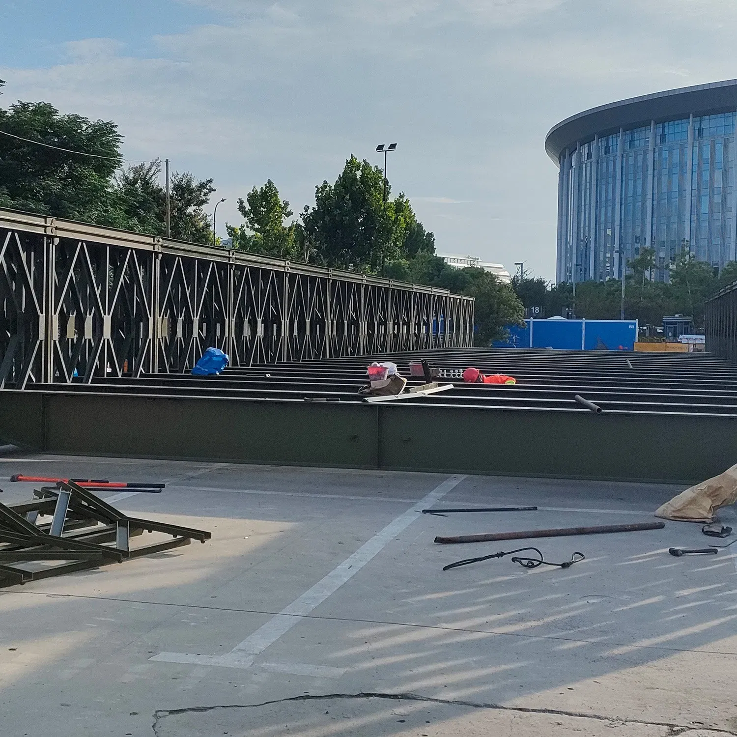 Durable Steel Bailey Bridge for Quick Emergency Access Solutions