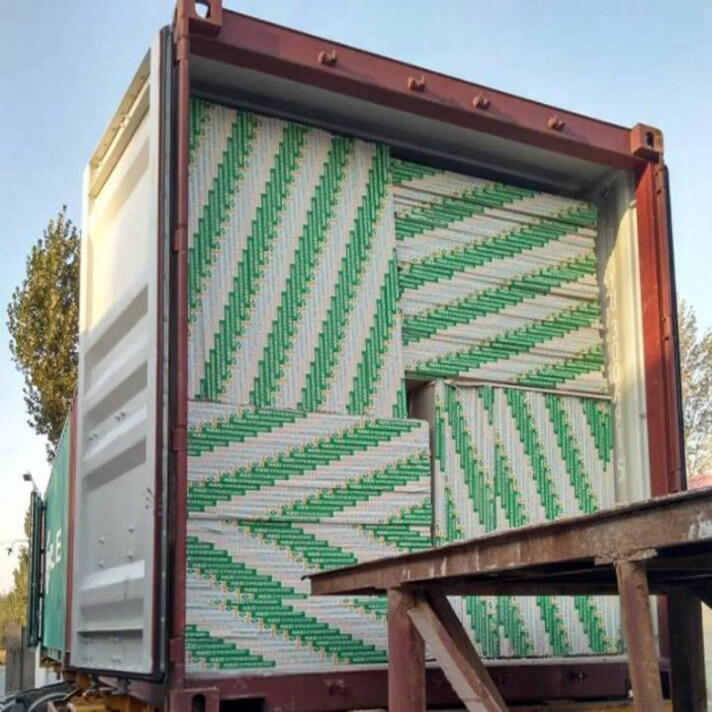 Real Estate & Construction Interior Decorative Moisture Proof Fire Proof Gypsum Board