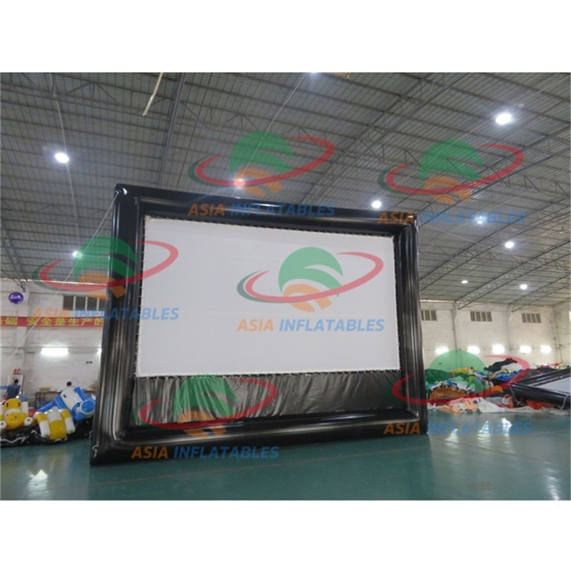 Custom Size Cinema Rear Projector Inflatable Airtight Movie Screen