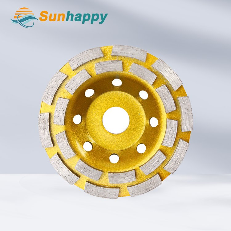 Алмазный шлифовальный круг чашечный для бетона и гранита