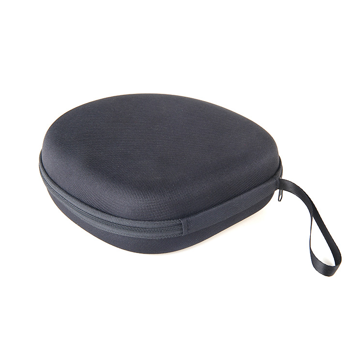 Waterproof Headphone Zipper Black Bluetooth Travel Carrier Protective Storage Headphone Earbuds Hard EVA Case