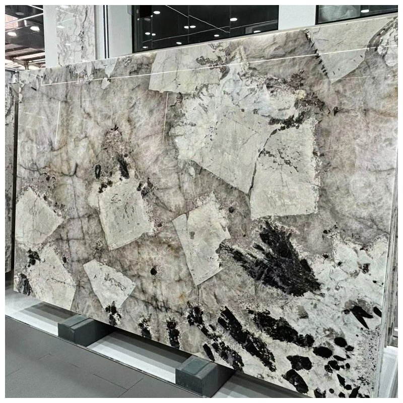 Translucent Patagonia Quartzite Slabs for Countertops and Tables