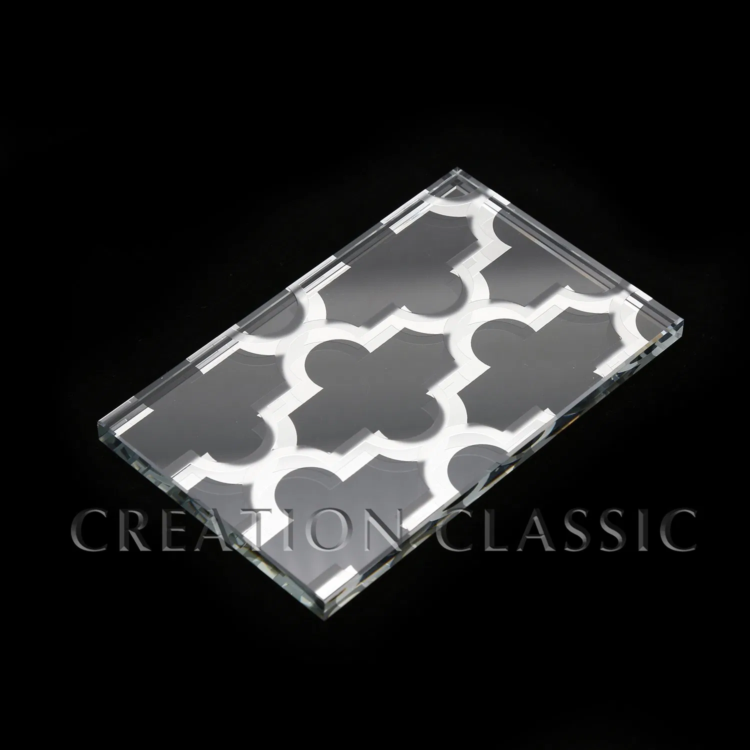5mm Art Glass, Building Glass, Acid Etched Glass