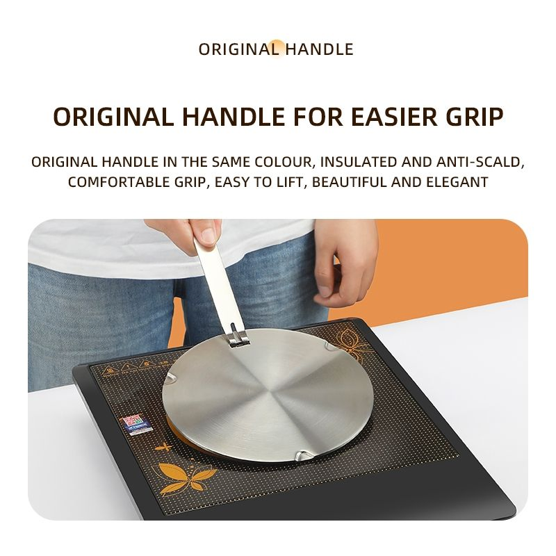 225*225*15mm Stainless Steel Gift Box Gadget Products Everyday Use Durable Kitchen Tools