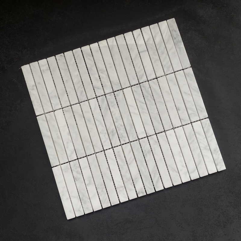 Elegant White Marble Mosaic Tiles for Stunning Wall Decor