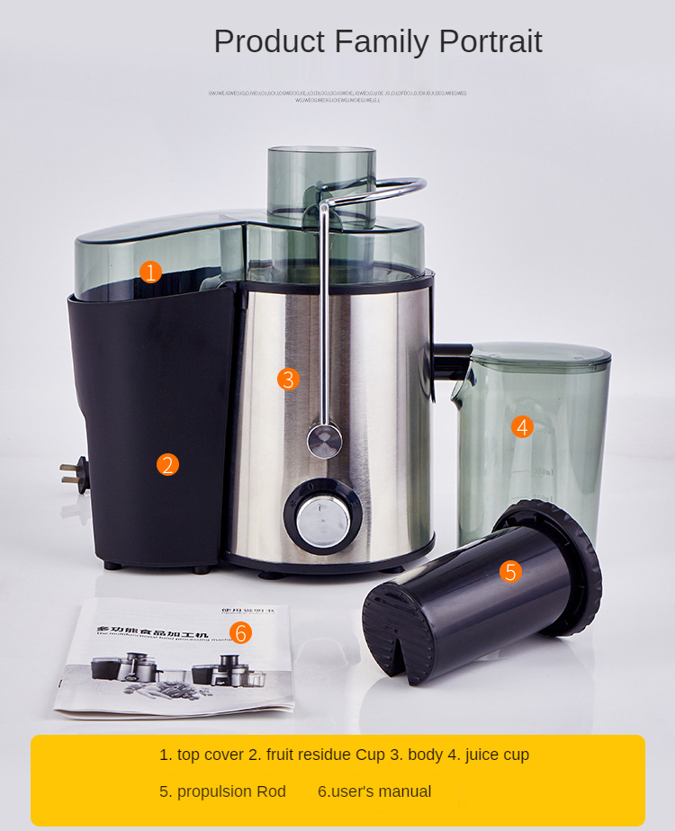 Electric Extractor Juicer China Factory Wholesale Price Fruit Juice Extractor Juicer Sokany Juicer Machine Automatic Orange Juicer Automatic Citrus Juicer Sale