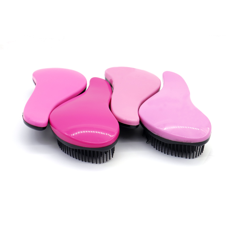 Wholesale New Design Professional Princess Hair Comb Plastic Detangle Hair Brush