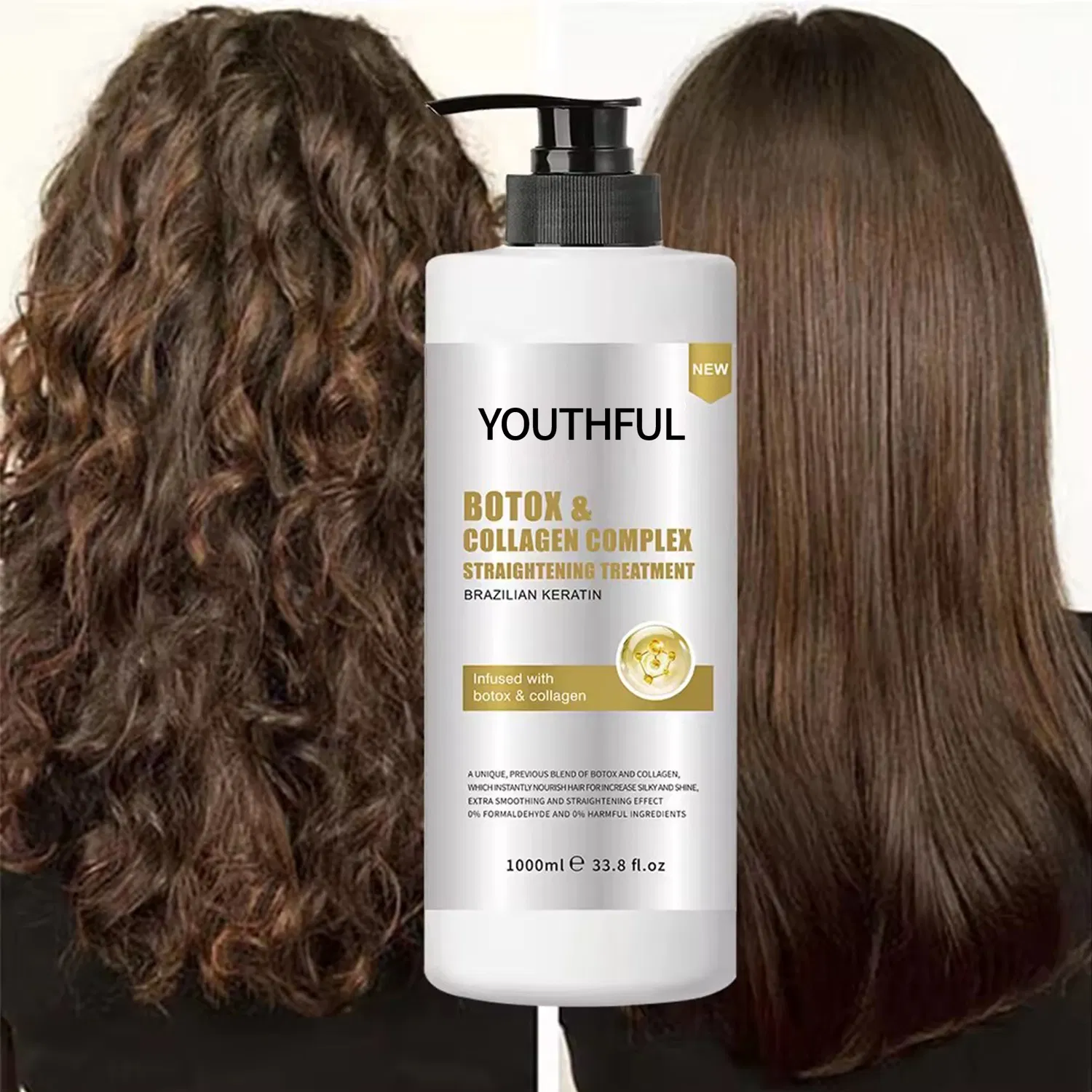 Keratin Hair Treatment Straightening Cream