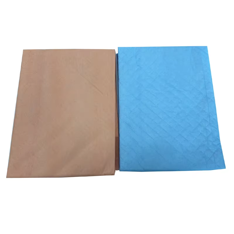 Premium Disposable Bed Pads with Soft Cotton Surface for Hospitals