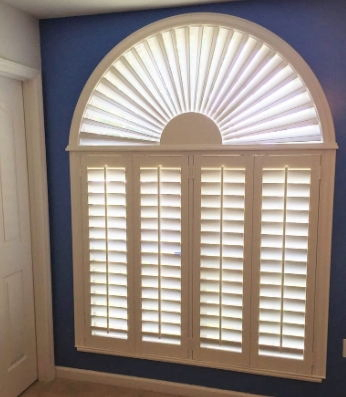 Custom Arched Shutters Choose The Color Louver Size Frame and More