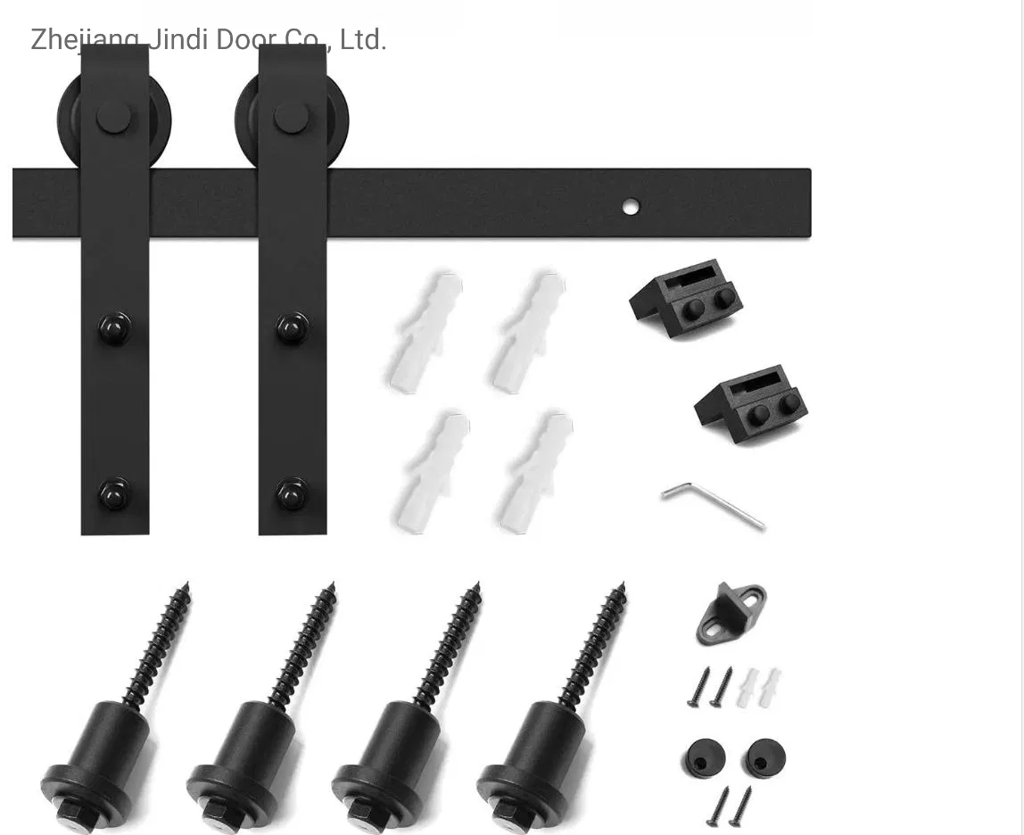 Heavy Duty Sliding Barn Door Hardware Track Kit Sliding Door Accessories