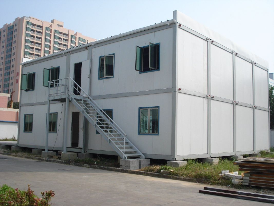 Modular Prefabricated House 20 Feet Flatpack Dormitory Packing Container House