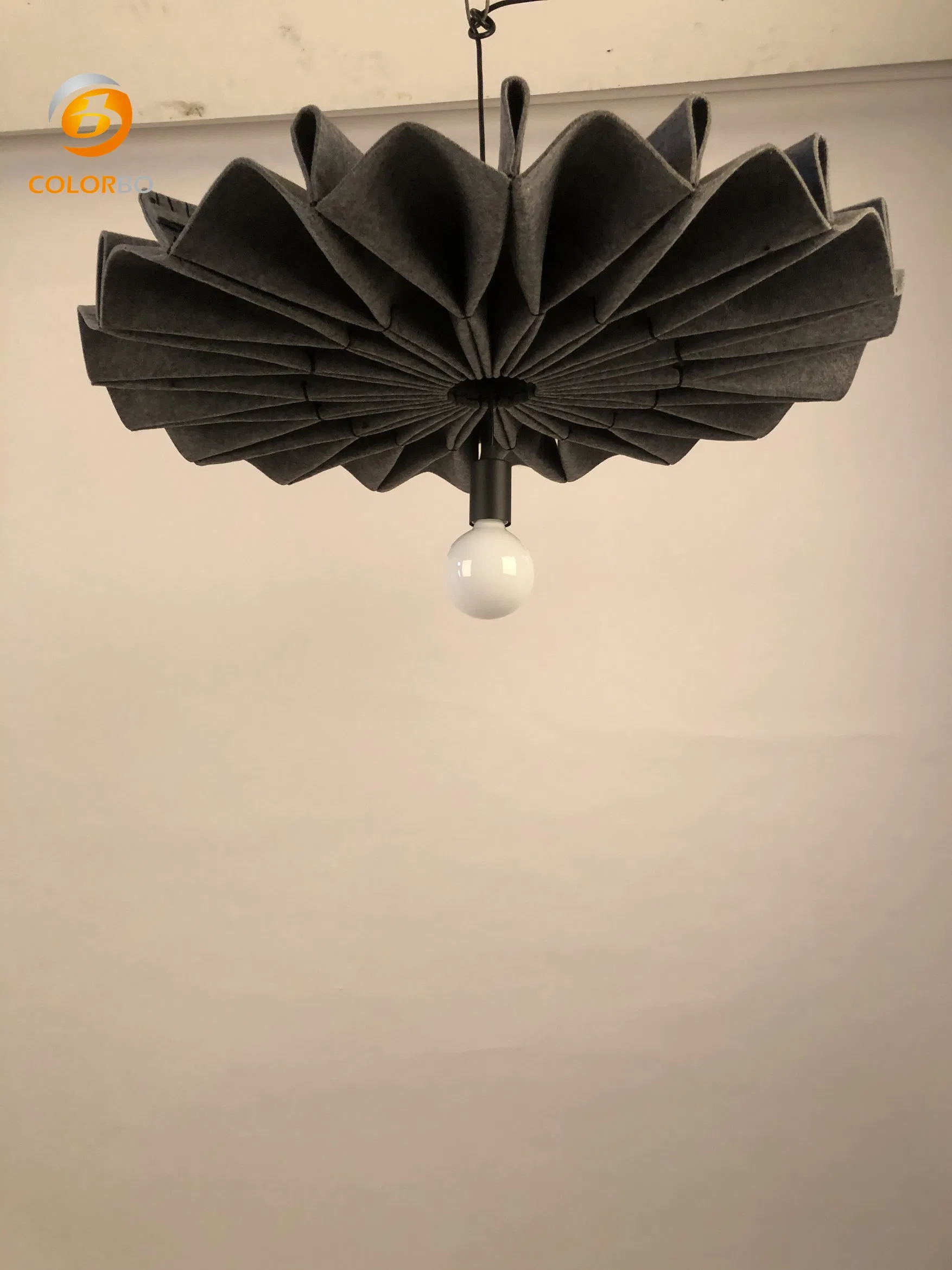 Good Service Sound Absorption Flame Retardant Environmental Protection PET Felt LampShade
