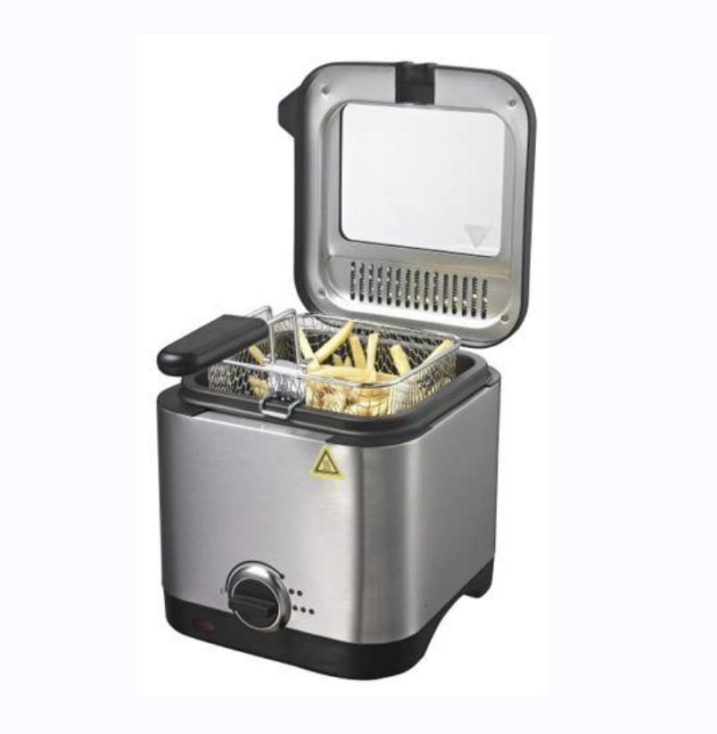 1.5L Deep Fat Oil Fryer Observation Window with Adjustable Temperature Control