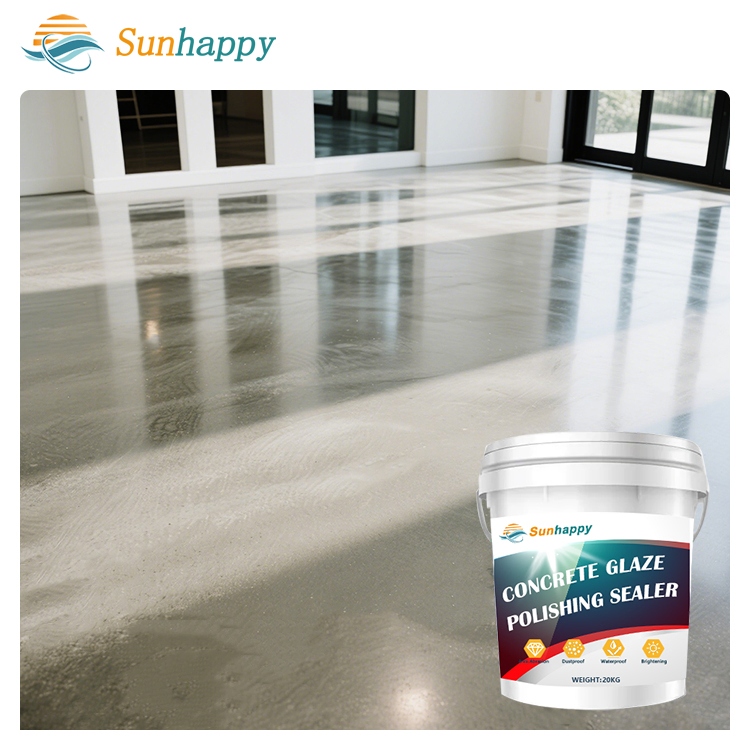 Protective Cement Brightening Floor Polishing Sealant for Terrazzo Emery Concrete Floor Liquid Glaze Polishing Sealer