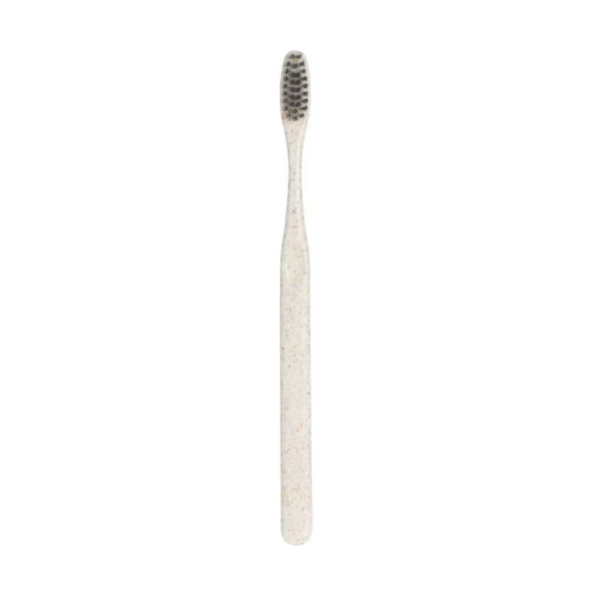 Biodegradable Straw Handle Hotel Toothbrush Custom Logo