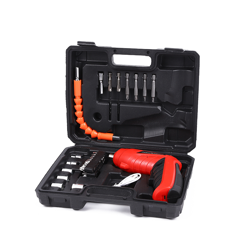 3.6V Rechargeable Mini Electric Cordless Screwdriver Set with Hex Bits