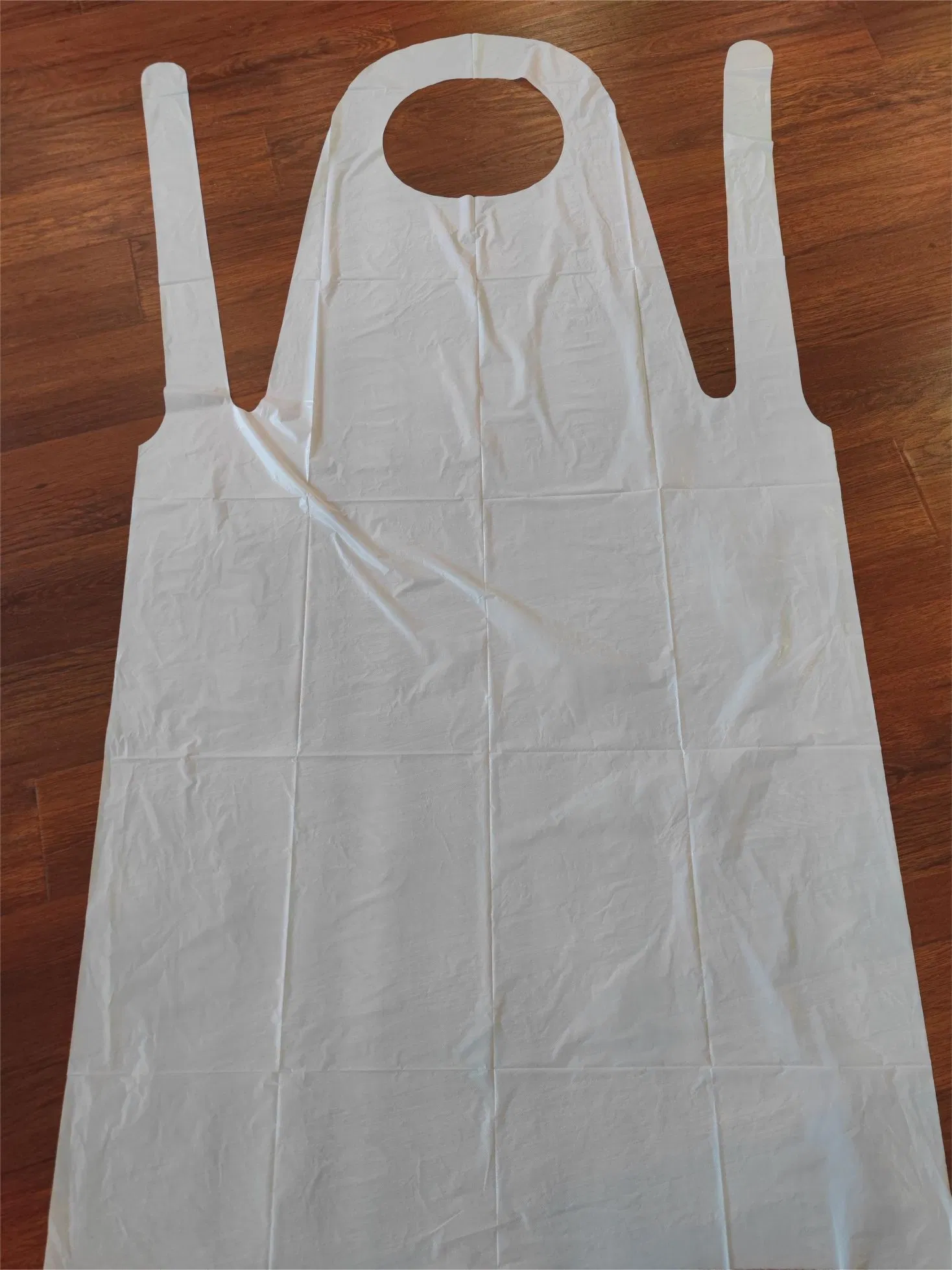 Blue White Yellow Disposable Plastic PE CPE LDPE HDPE Apron for Medical and Household