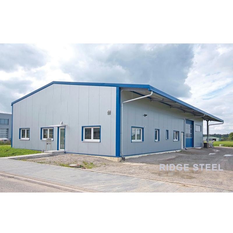 China Prefabricated Steel Structure Commercial Modular Metal Building Shed