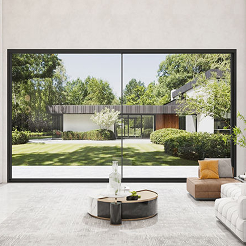 Glass Sliding Door Aluminum Sliding Door Modern Design for Apartment Interiors