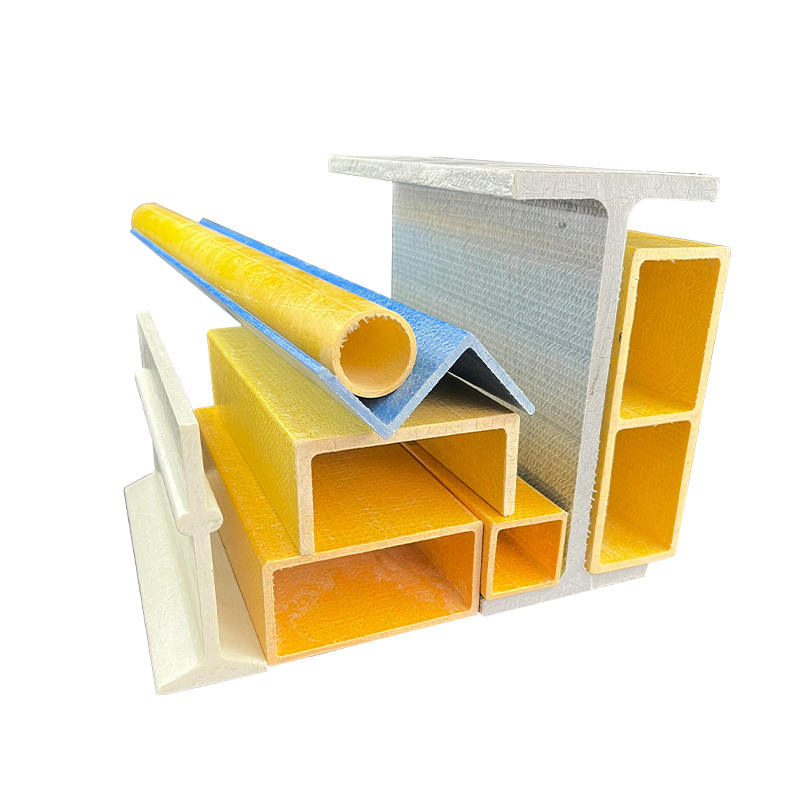 Kinds Shape Fiberglass Pultruded Profiles FRP Pultrusion Tube for Window Door