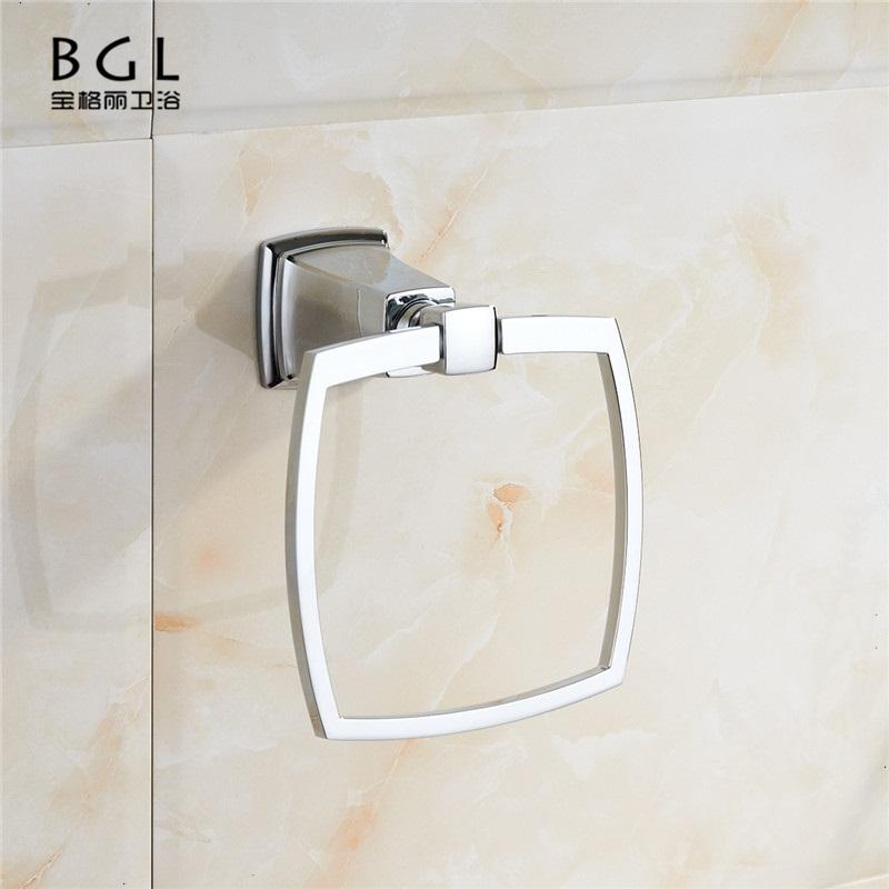 Modern Zinc Alloy Chrome Wall-Mounted Bathroom Accessories Set