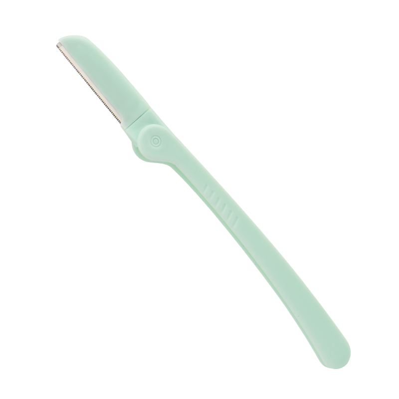 D108 Hot Sell Stainless Steel Blade Folding Eyebrow Facial Razor/Eyebrow Razor Trimmer
