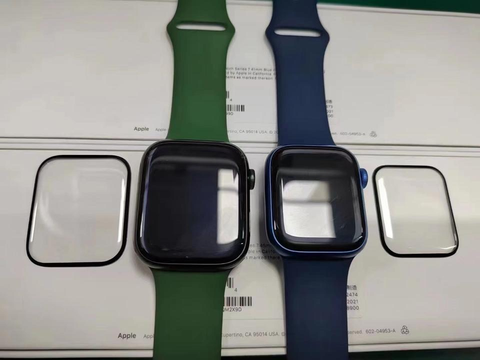 Защитное стекло 3D для Apple Watch Series 1-8, 38-45мм