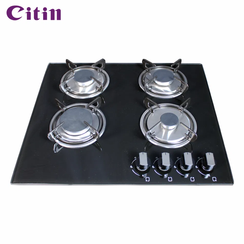 OEM Durable Enamel Pan Racks 6mm Glass Tops Gas Stoves