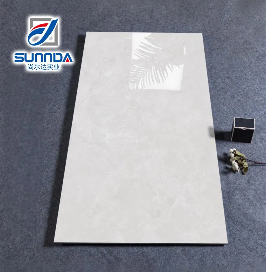 Factory High Quality Glossy Finished Polished Porcelain Marble Look Glazed Floor Tile