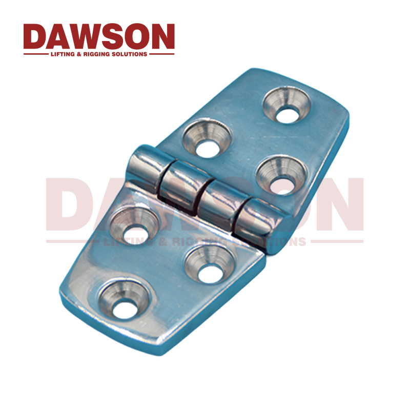 316 Stainless Steel 64mm Thickened Heavy-Duty Round Hinges Hardware Accessories for Marine Yacht Boat RV Use