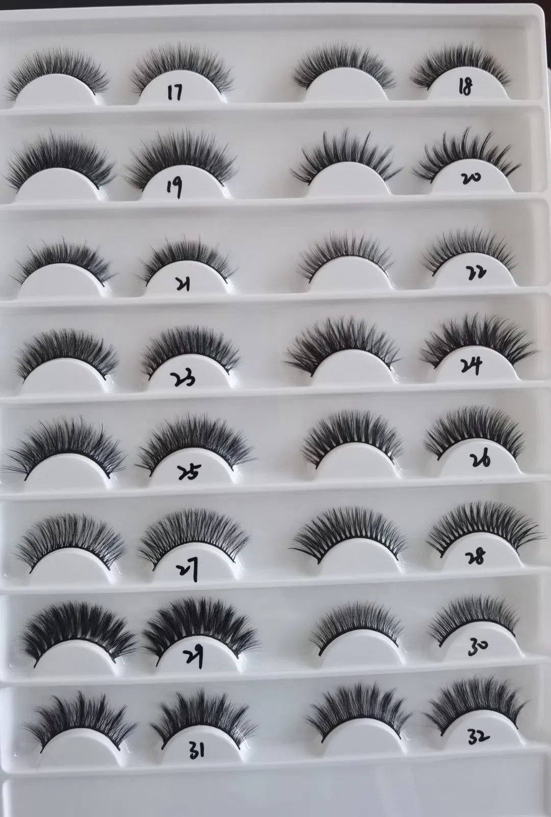 Different Style Faux Mink Eyelashes False Lashes for Daily Makeup