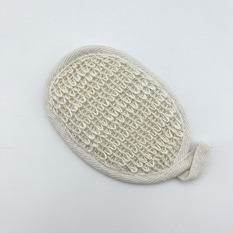 Eco-Friendly Oval Exfoliating Loofah Back Bath Body Face Cleaning Scrubber
