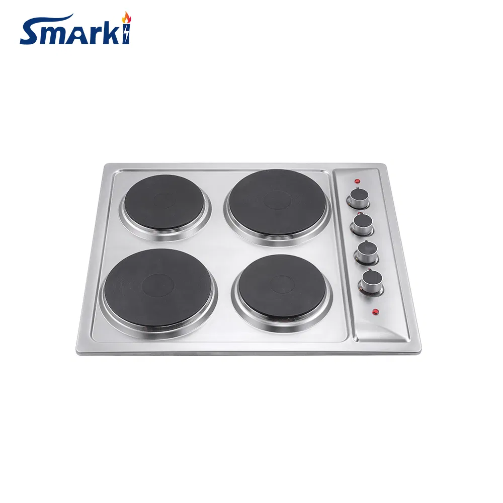 4 Burners Home Stainless Steel Kitchen Electric Hot Plate Hob Stove