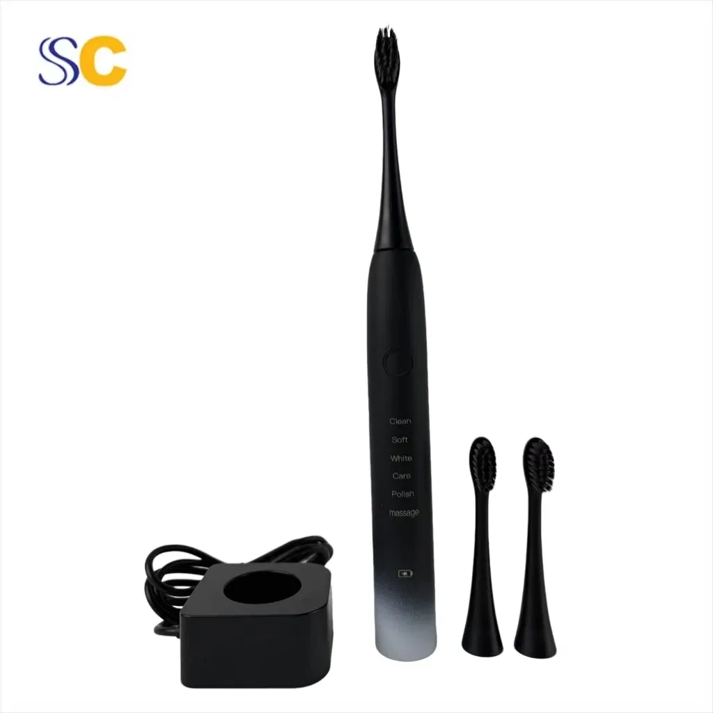 Wholesale Luxury Ultrasonic Wireless Rechargeable Smart Teeth Whitening Waterproof Electric Toothbrush