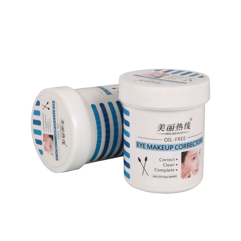 Customized Color Makeup Remover Cotton Buds with Free Sample Offer