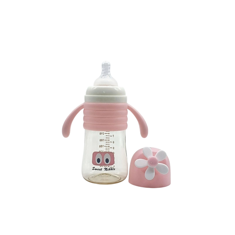 High Capacity Anti-Colic BPA-Free 300ml Wide-Neck Baby Feeding Bottle for Newborns