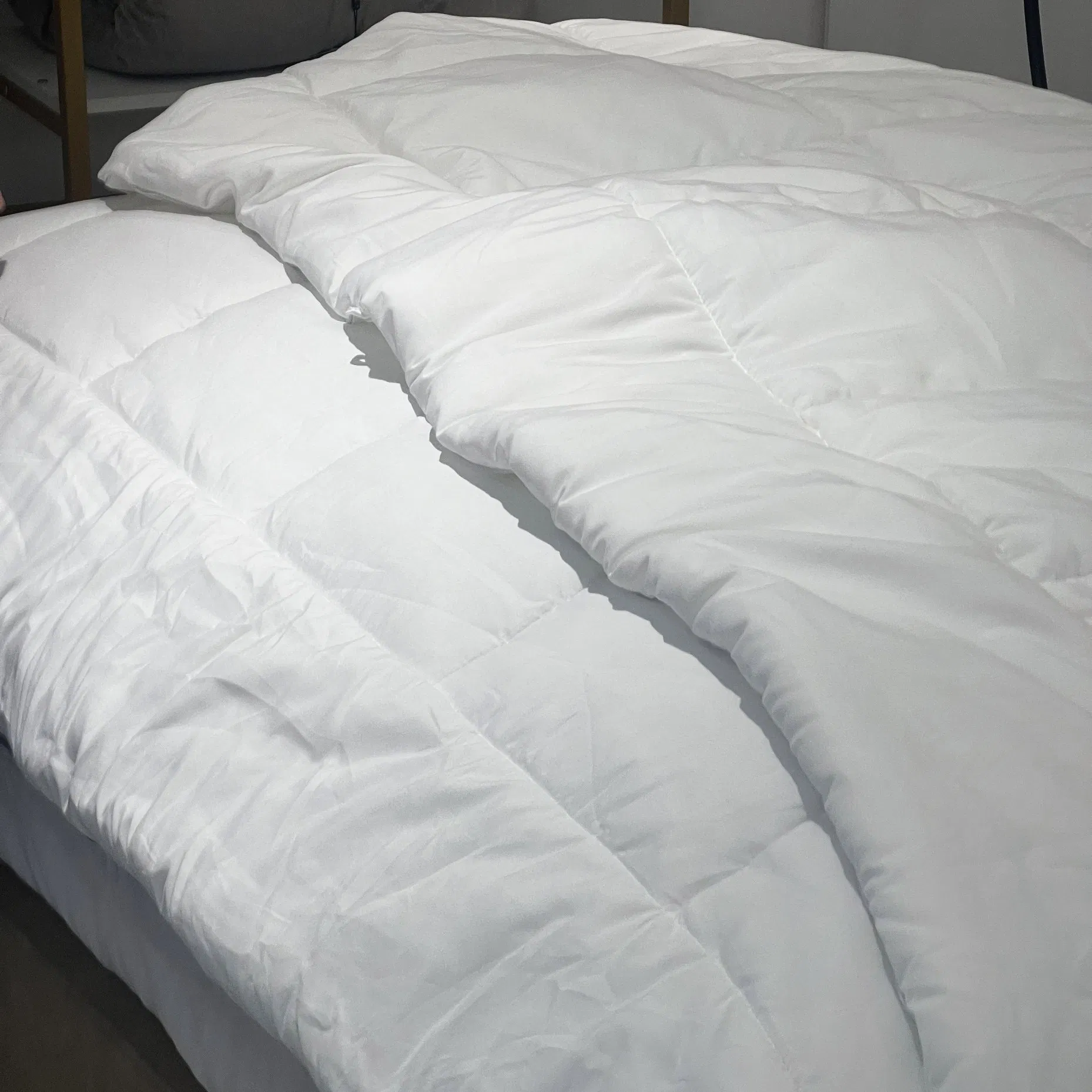 Polyester Cotton Comforter Insert Fluffy Duvet Inner Soft Cozy Microsoft Quilts