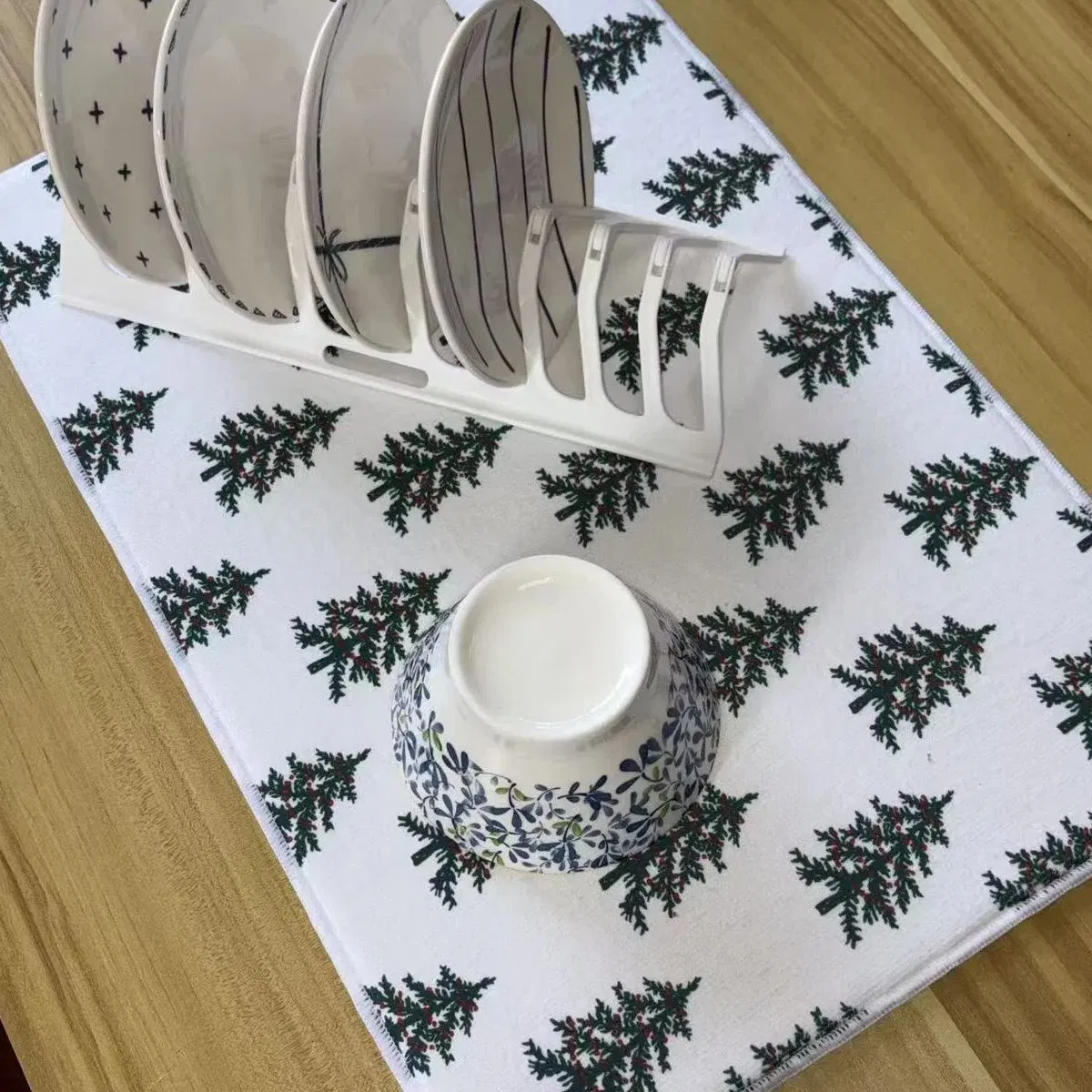 Коврик для сушки посуды Microfiber, впитывающий