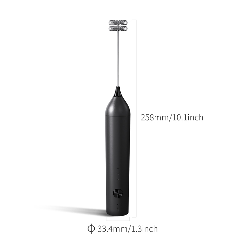 Handheld Battery Operated Electric Foam Maker Drink Mixer Milk Frother