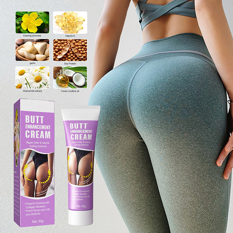 Organic Herbal Ingredients Best Fat Butt Massage Best Enhancement Lift Hip up and Bottock Cream