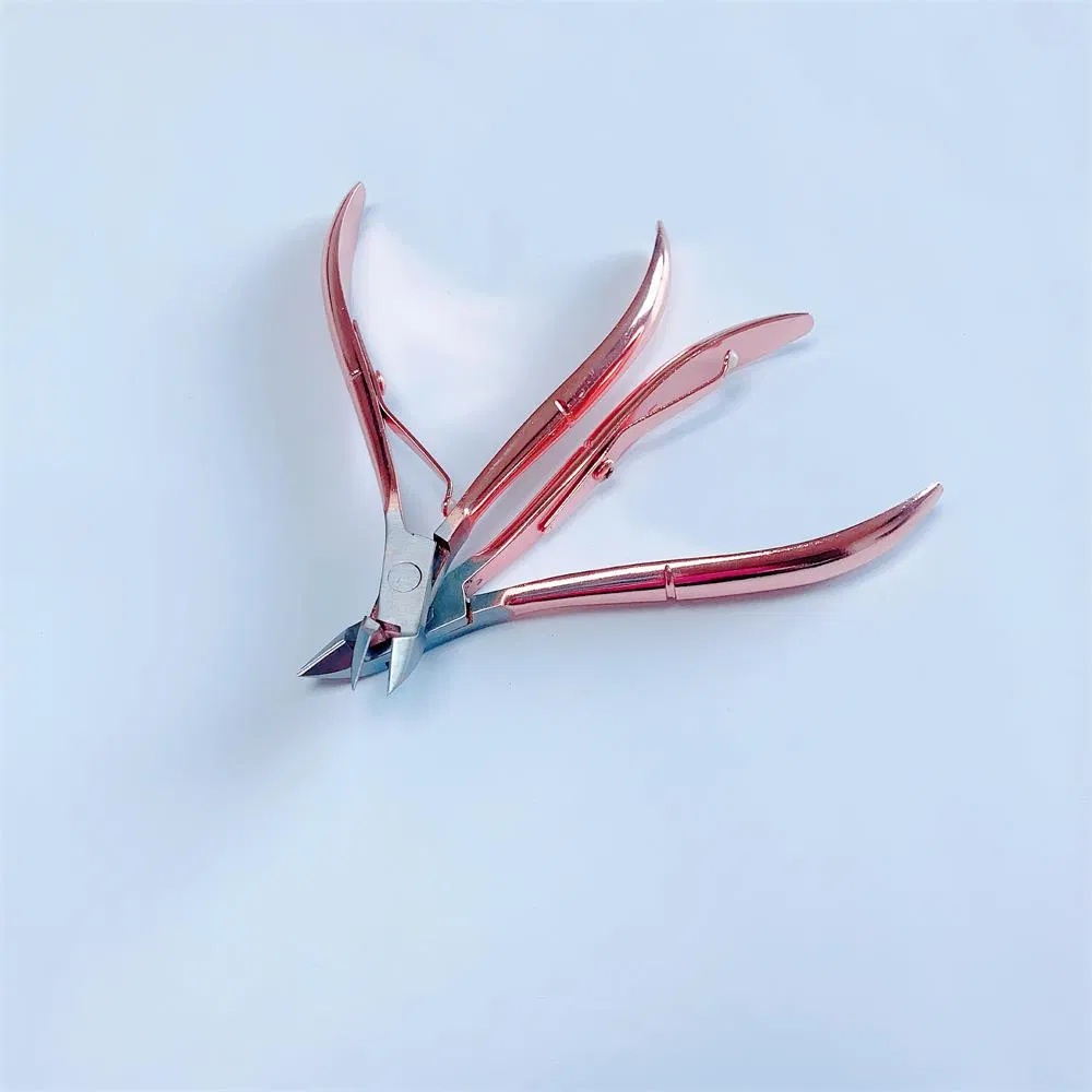 Amazon New Design Rose Gold Japanese Toe Nail Cuticle Nipper