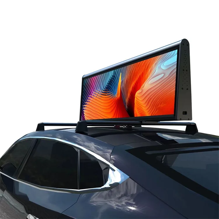 Taxi Advertising Screen Car Top LED Display